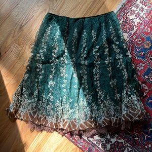 Silk Tahari Skirt